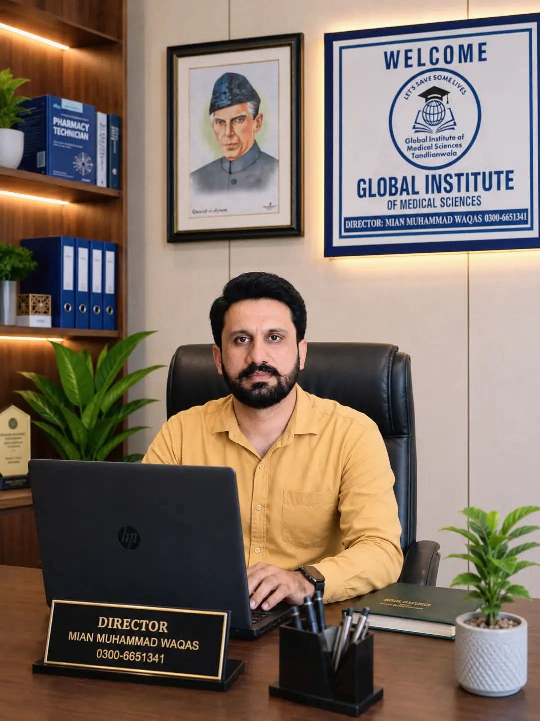 Mian Muhammad Waqas, Director, Global Institute of Medical Sciences